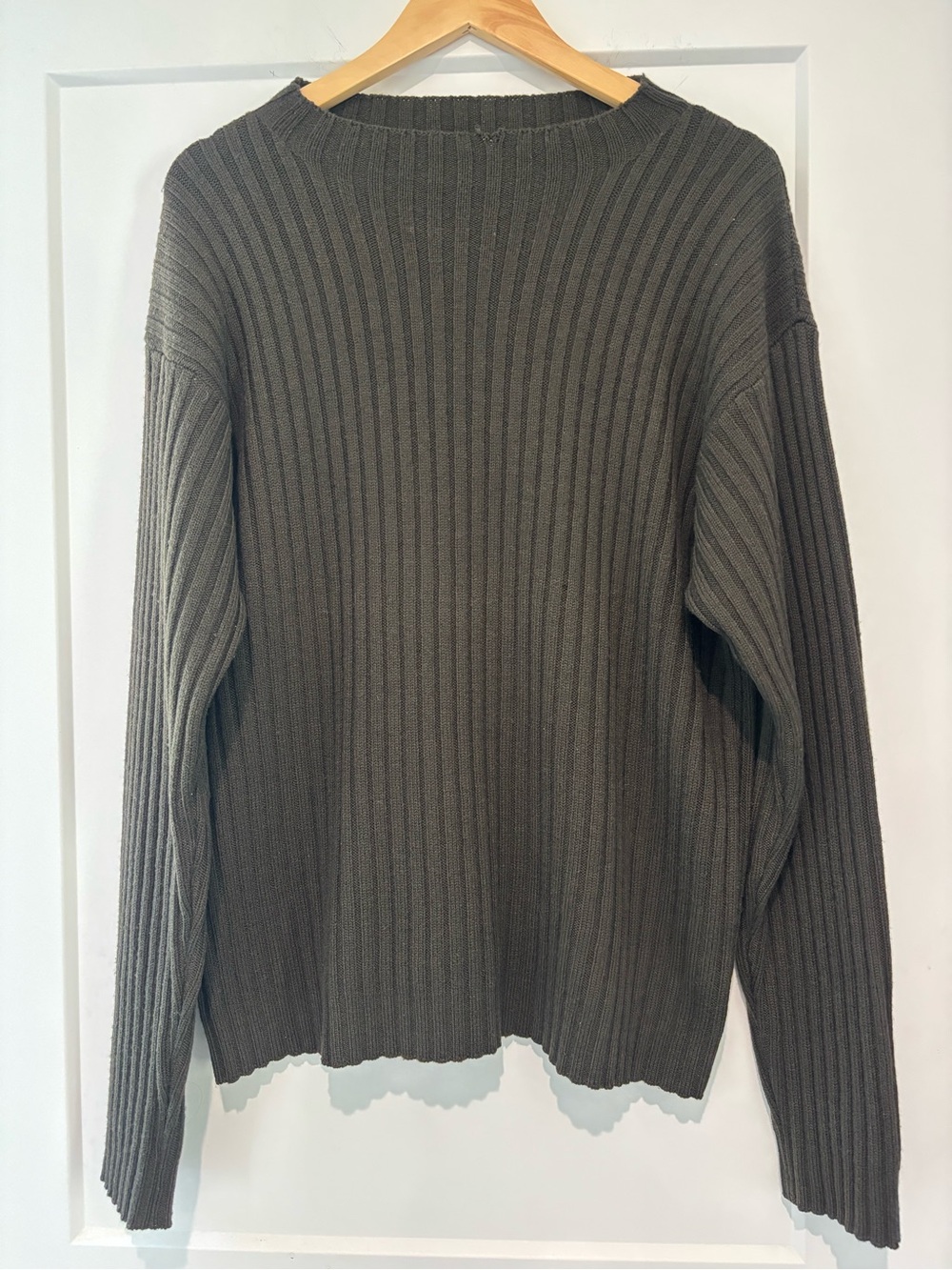 Vintage C.P. Company 100% Wool Ribbed Sweater Made in Italy Size 4